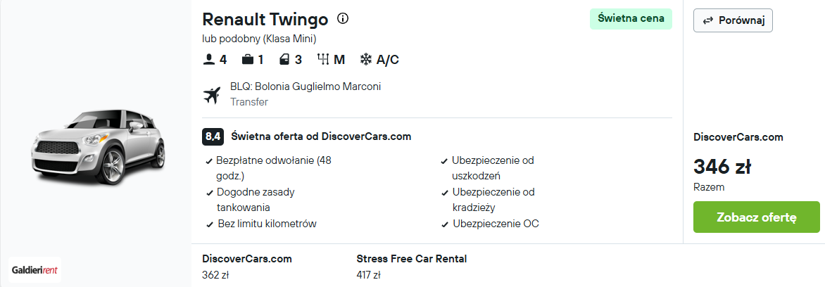Partner Link kayak_pl_car_wl