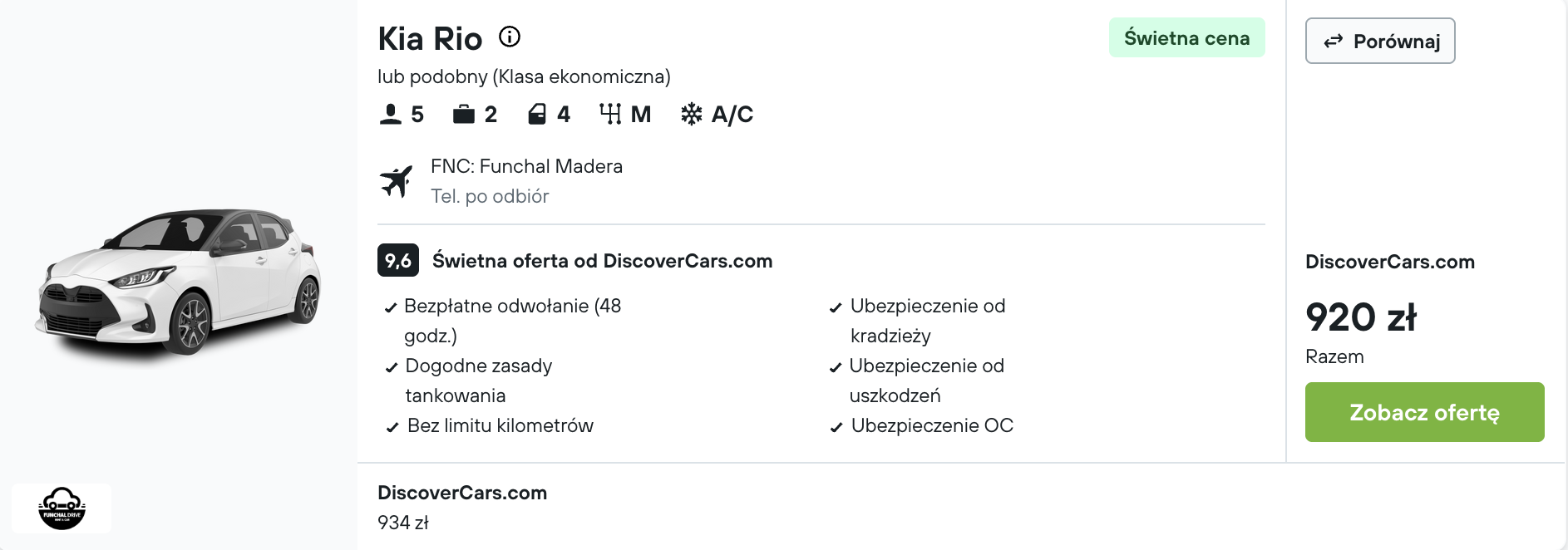 Partner Link kayak_pl_car_wl