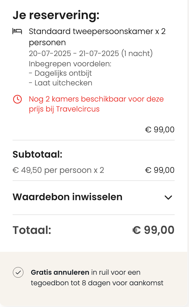 Partner Link travelcircus_nl_packages_direct
