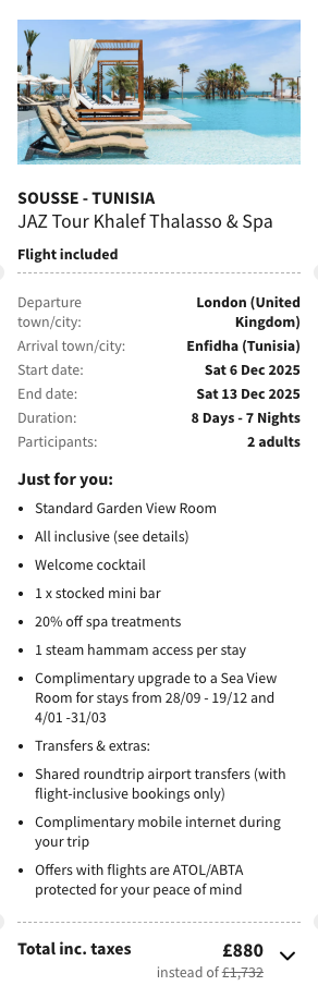 Partner Link voyageprive_uk_packages_direct