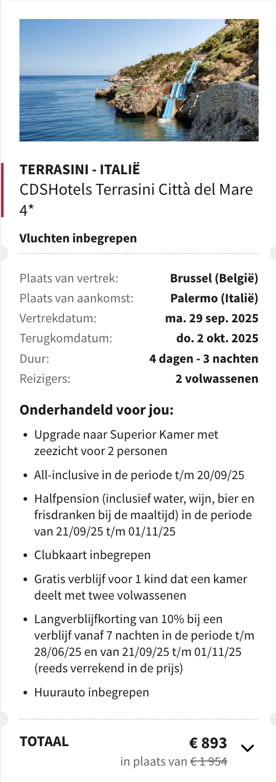Partner Link voyageprive_nl_packages_direct