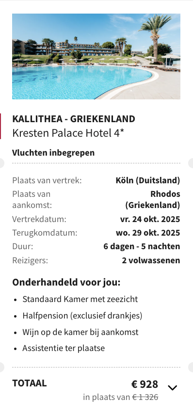 Partner Link voyageprive_nl_packages_direct
