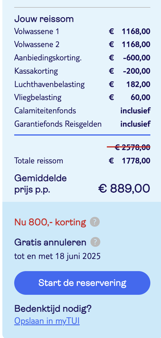 Partner Link tui_nl_packages_affiliate