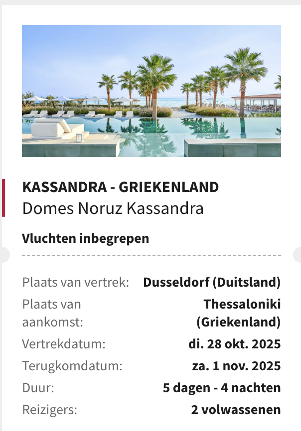 Partner Link voyageprive_nl_packages_direct