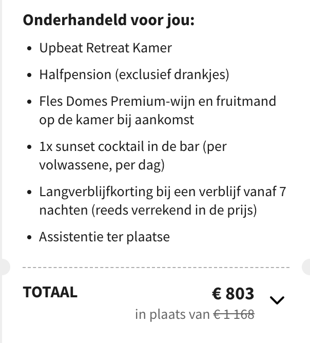 Partner Link voyageprive_nl_packages_direct