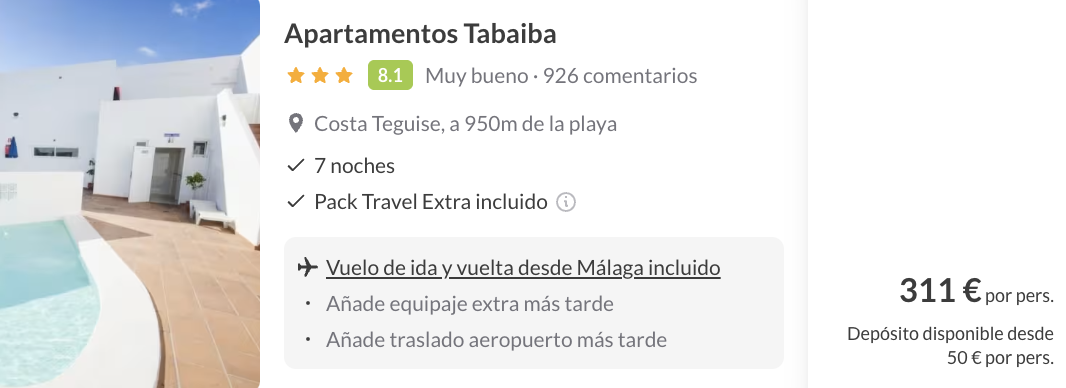 Ver más fechas