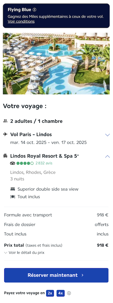 Partner Link lacollectionairfrance_fr_packages_direct