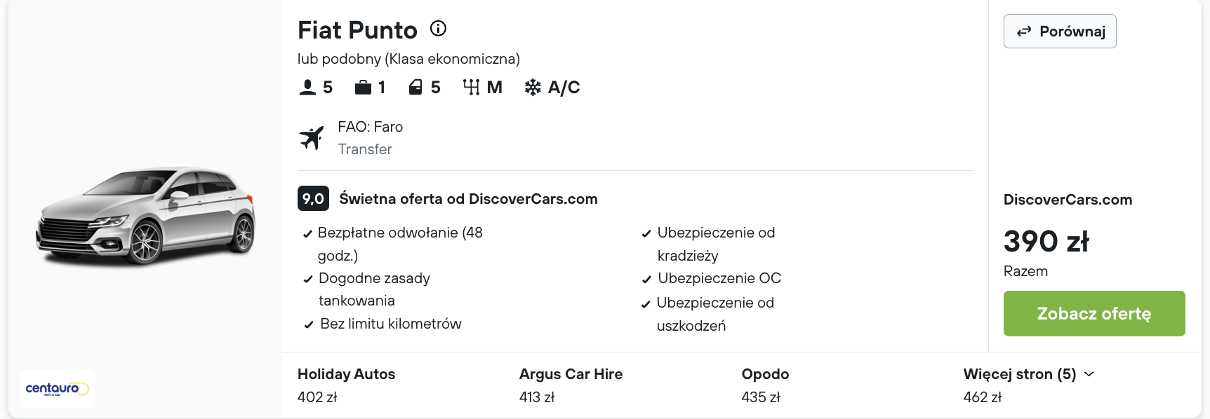 Partner Link kayak_pl_car_wl