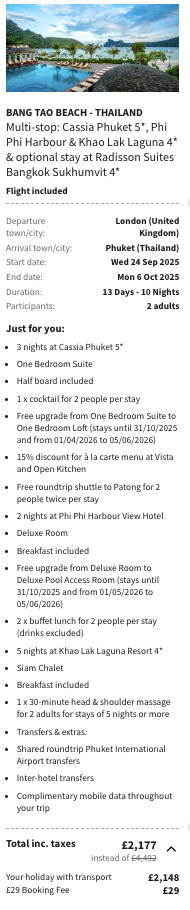 Partner Link voyageprive_uk_packages_direct