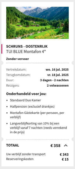 Partner Link voyageprive_nl_packages_direct