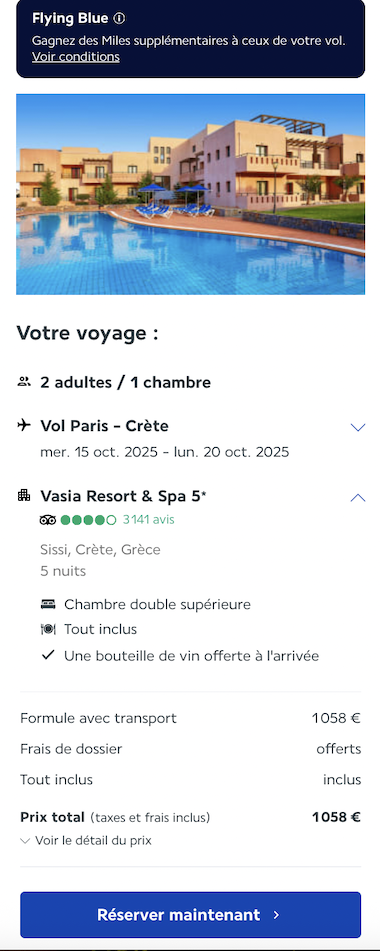 Partner Link lacollectionairfrance_fr_packages_direct