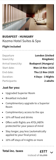 Partner Link voyageprive_uk_packages_affiliate