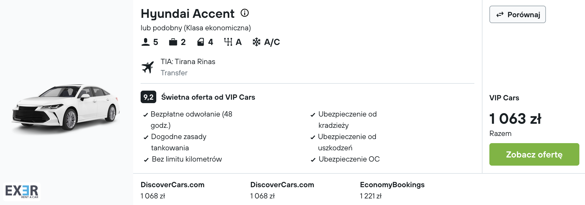 Partner Link kayak_pl_car_wl