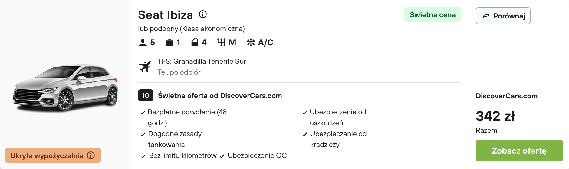 Partner Link kayak_pl_car_wl