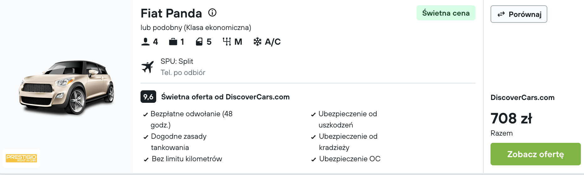 Partner Link kayak_pl_car_wl