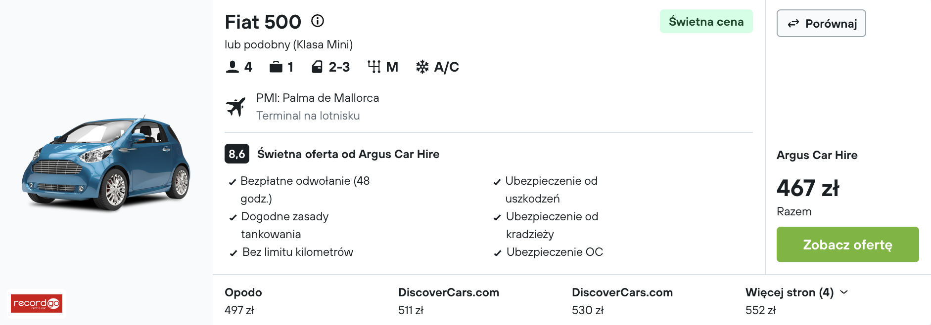 Partner Link kayak_pl_car_wl