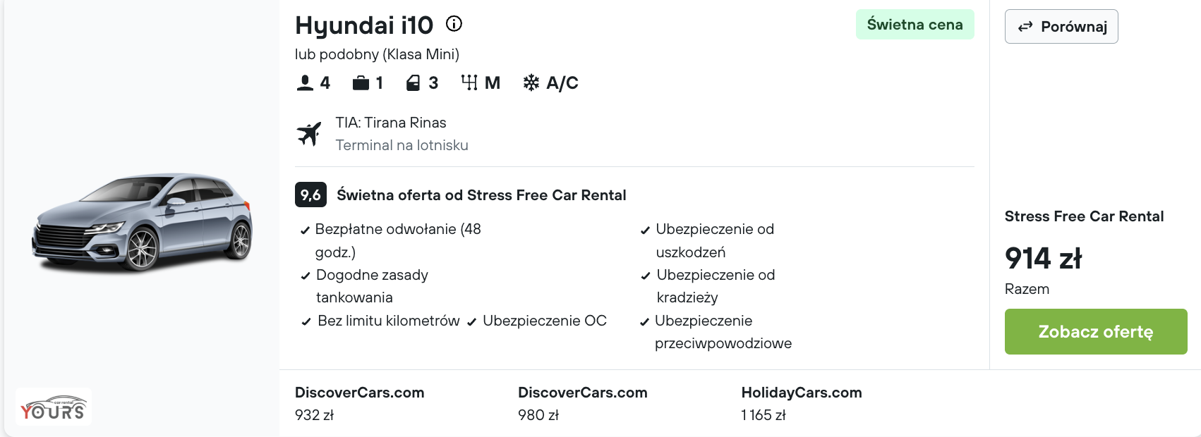 Partner Link kayak_pl_car_wl