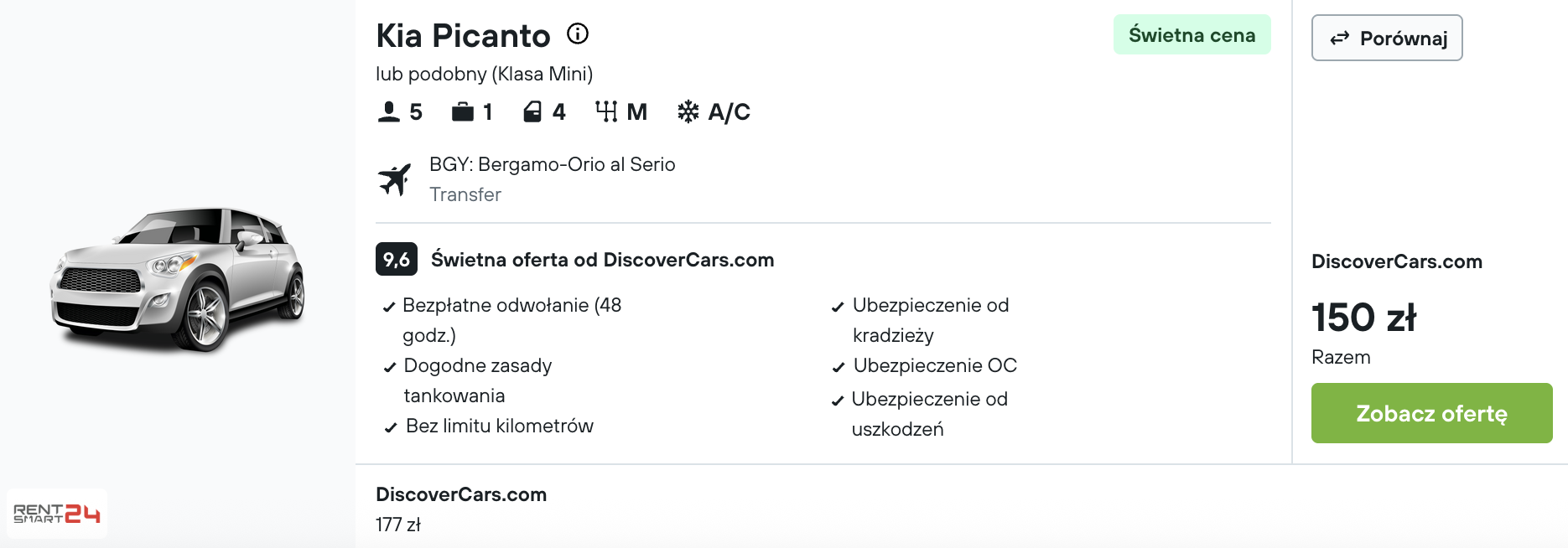 Partner Link kayak_pl_car_wl