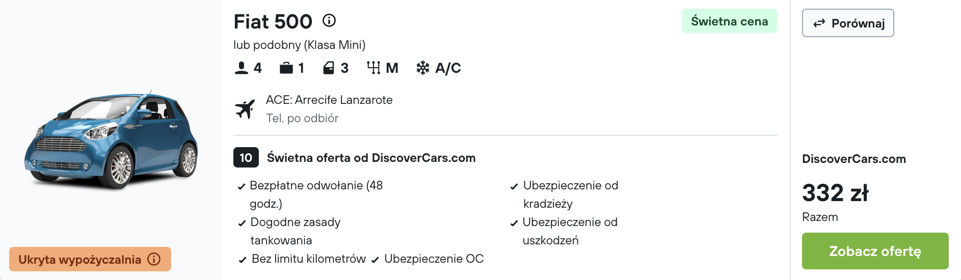 Partner Link kayak_pl_car_wl