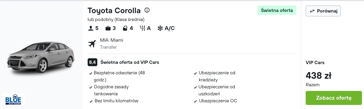 Partner Link kayak_pl_car_wl
