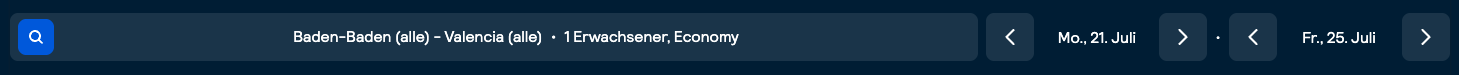 Screenshot SkyScanner