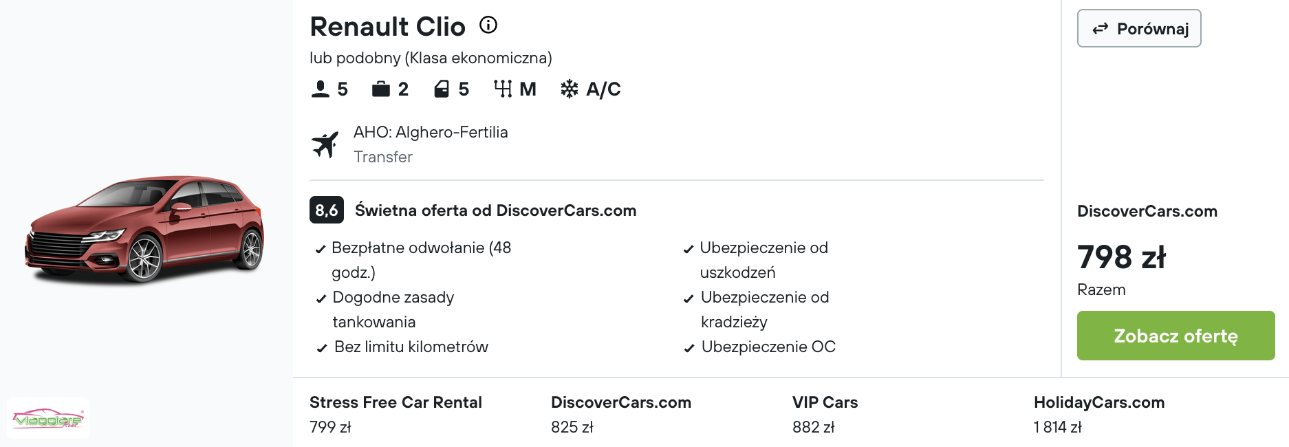 Partner Link kayak_pl_car_wl