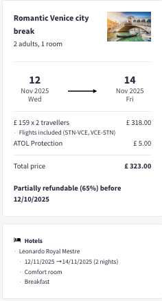 Partner Link secretescapes_uk_packages_direct