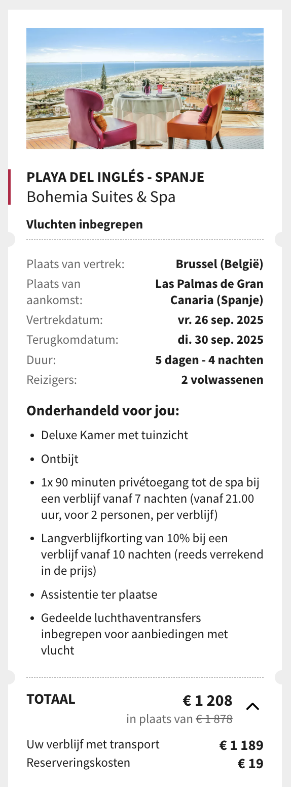 Partner Link voyageprive_nl_packages_direct