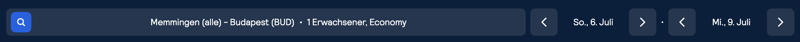 Screenshot Skyscanner