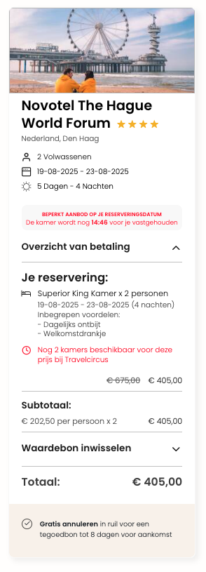 Partner Link travelcircus_nl_packages_direct