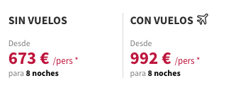 Partner Link voyageprive_es_packages_direct