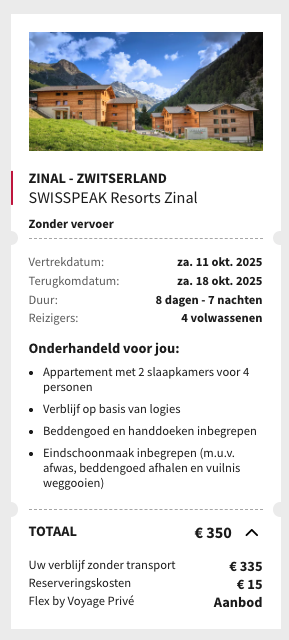 Partner Link voyageprive_nl_packages_direct