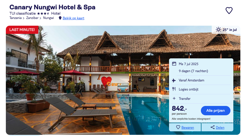 Partner Link tui_nl_packages_affiliate