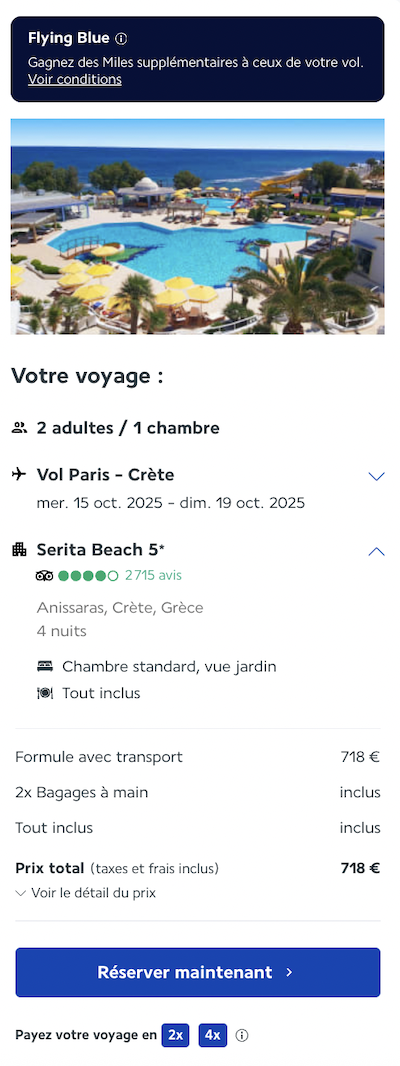 Partner Link lacollectionairfrance_fr_packages_direct