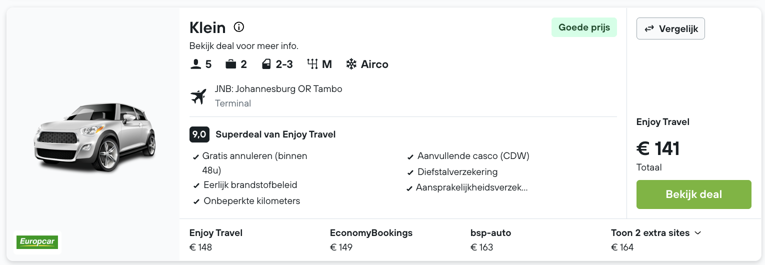 Partner Link kayak_nl_car_wl