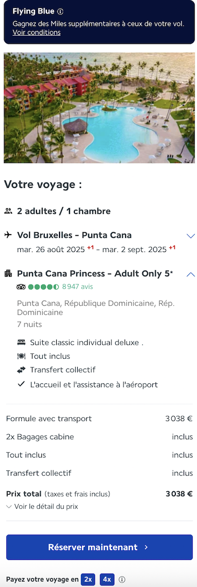 Partner Link lacollectionairfrance_fr_packages_direct