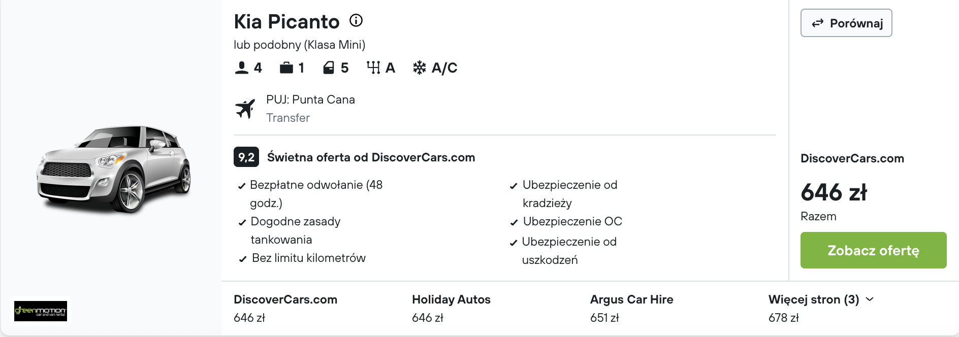 Partner Link kayak_pl_car_wl