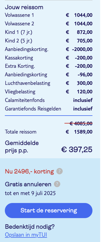 Partner Link tui_nl_packages_affiliate