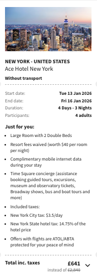 Partner Link voyageprive_uk_packages_direct