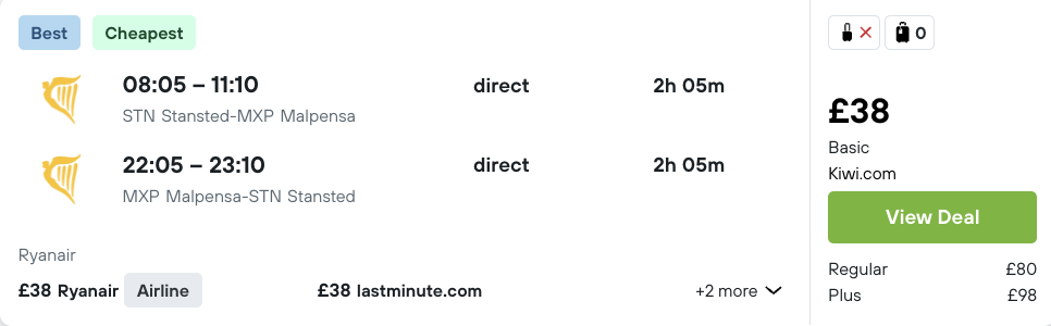 Partner Link kayak_uk_flights_wl