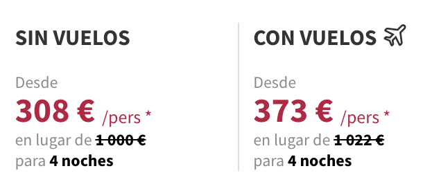 Partner Link voyageprive_es_packages_direct