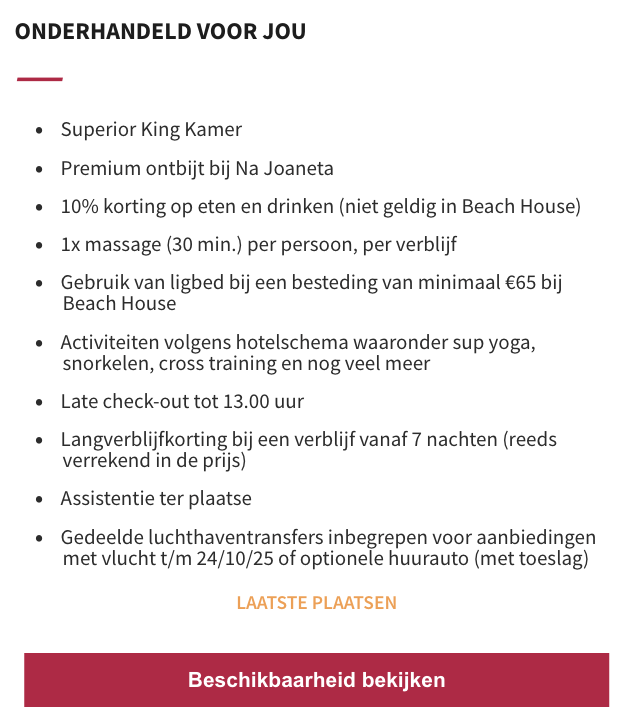 Partner Link voyageprive_nl_packages_direct