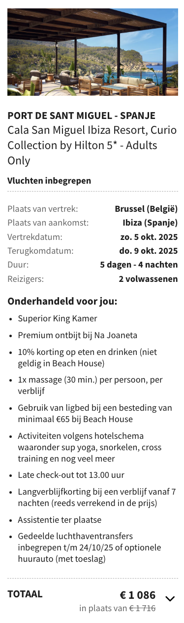 Partner Link voyageprive_nl_packages_direct