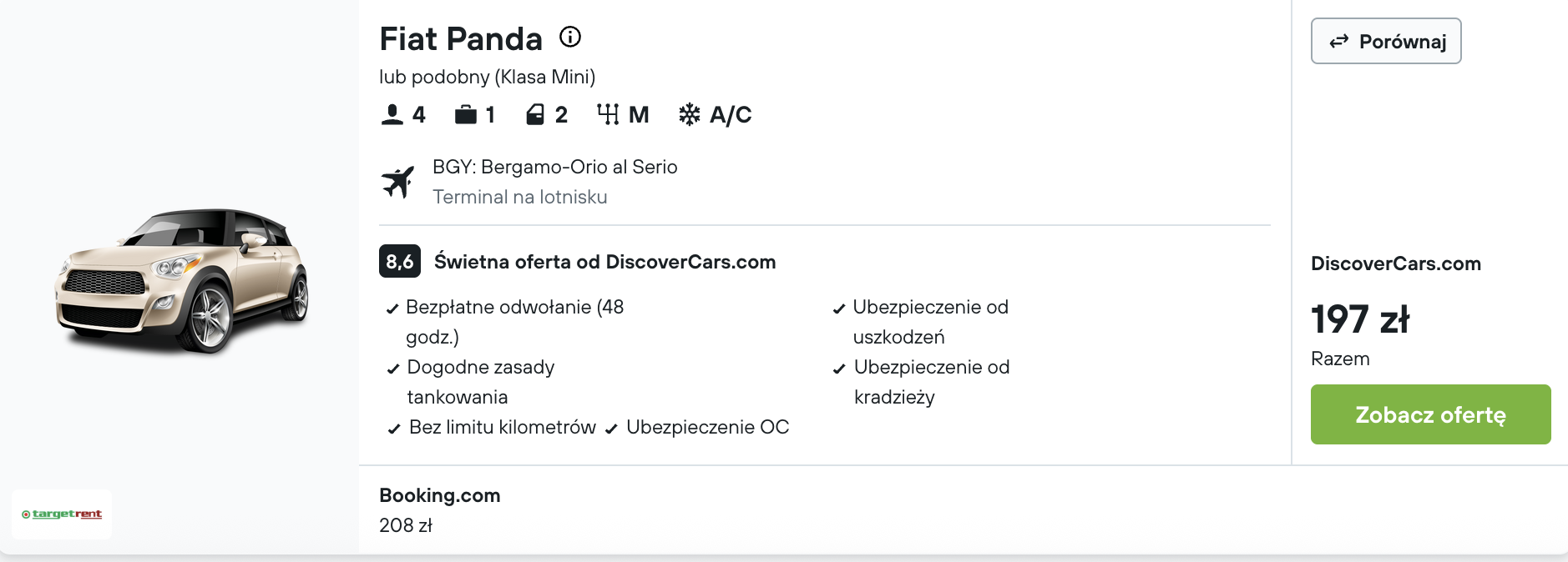 Partner Link kayak_pl_car_wl