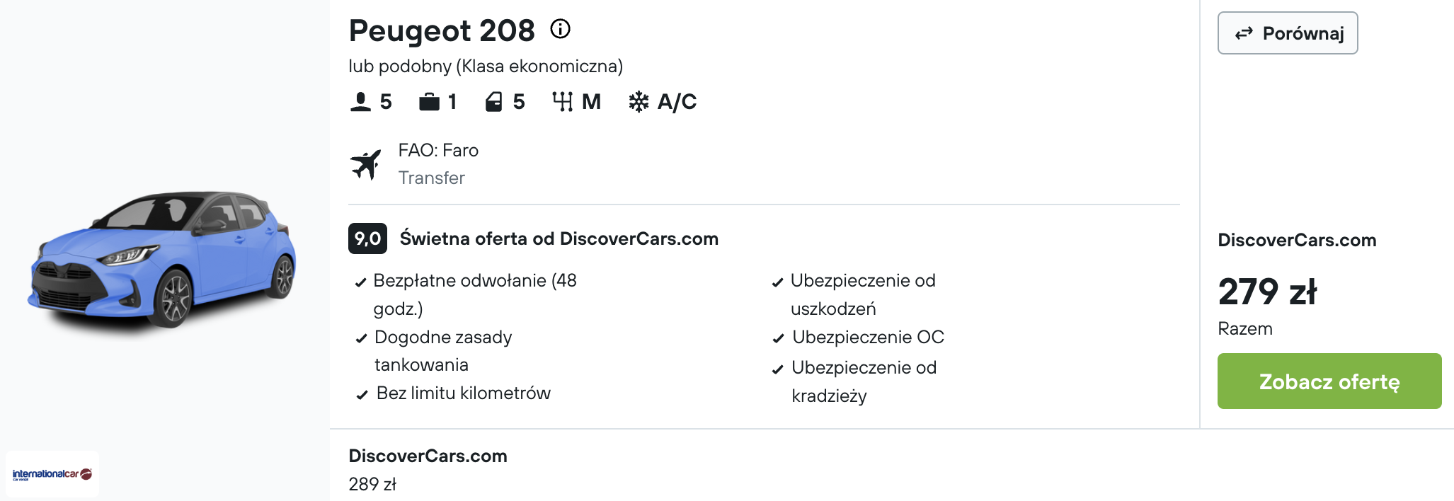 Partner Link kayak_pl_car_wl