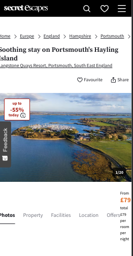 Partner Link secretescapes_uk_packages_direct