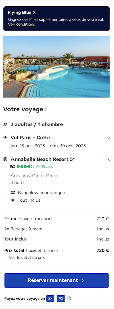 Partner Link lacollectionairfrance_fr_packages_direct