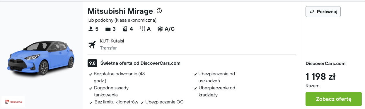 Partner Link kayak_pl_car_wl