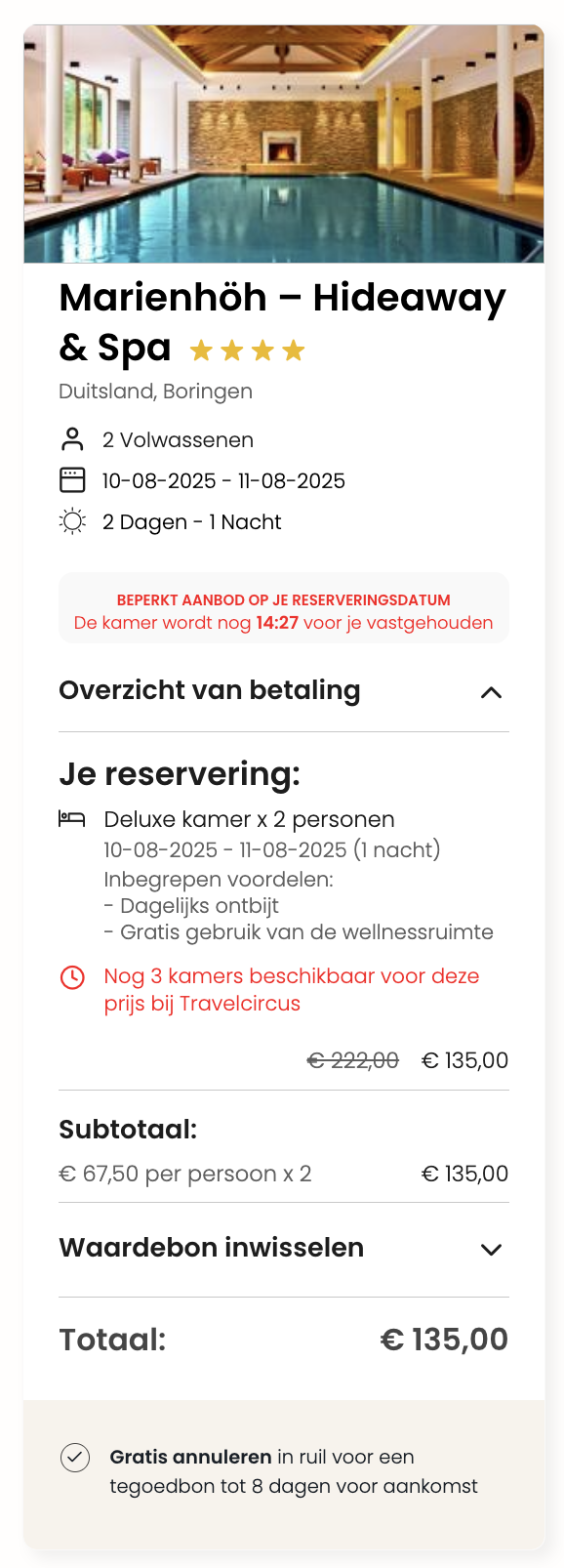 Partner Link travelcircus_nl_packages_direct