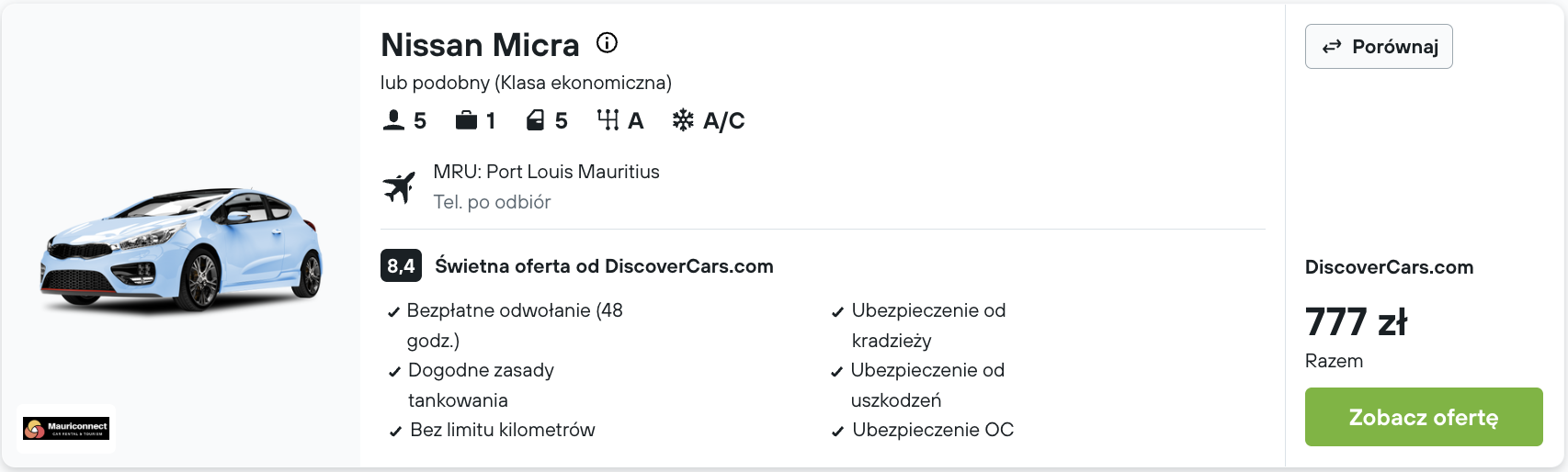 Partner Link kayak_pl_car_wl